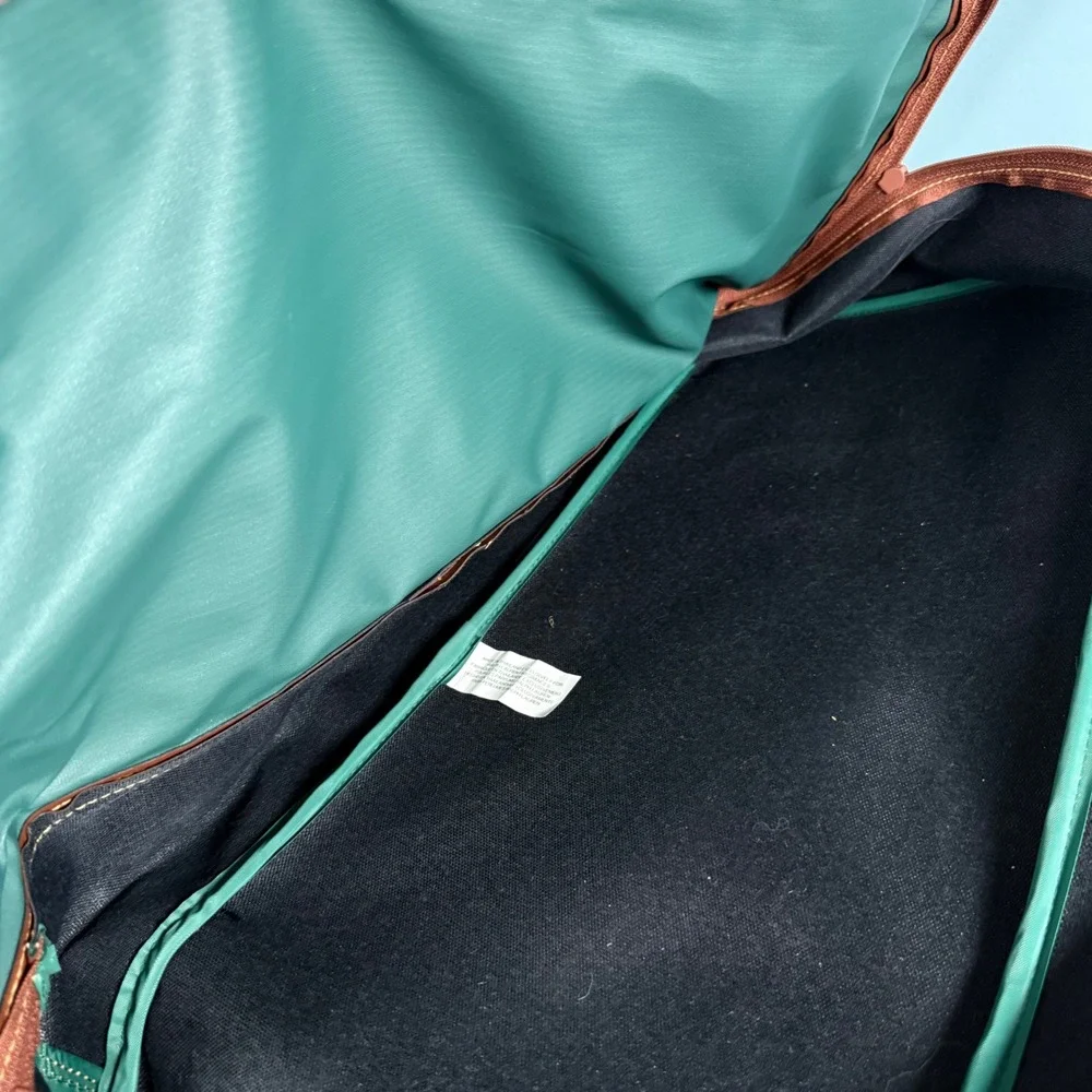 Vintage 90s Polo Ralph Lauren Duffle Bag Mens Large Green Canvas Travel Bag